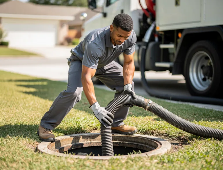 septic tank pumping Bishop Auckland